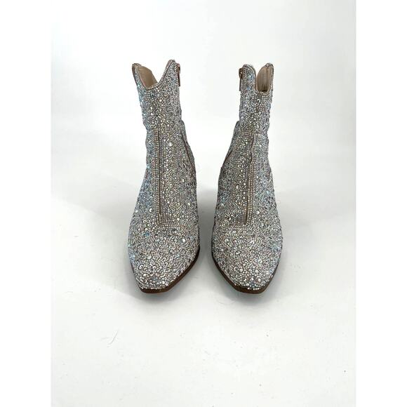 Betsey Johnson Embellished Diva Boots - Picture 2 of 8